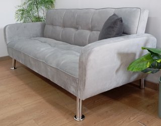Sofá Cama *Carlux*, Tercipelo, Cómodo. ¡OFERTA!