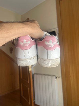Zapatillas Adidas Stan Smith Rosa Talla 44