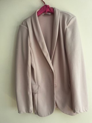 Blazer rosa palo