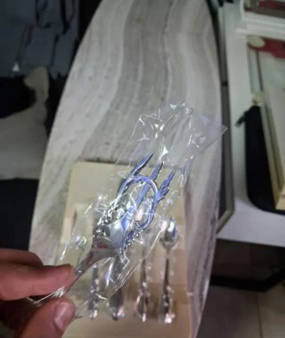 Set de cubiertos de plata AMETZZA