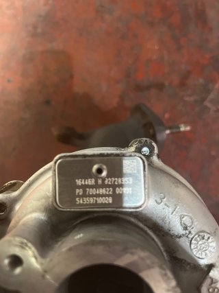 Turbo Dacia 1.5 dCi