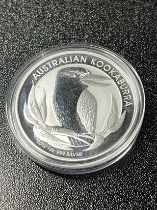Moneda Plata Kookaburra 2012 Australia 1 oz