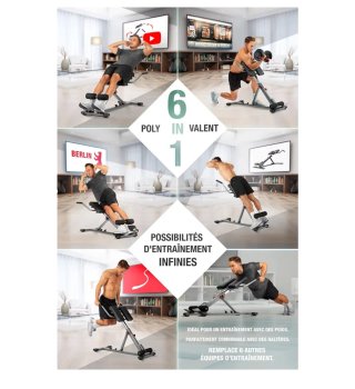 Banco de musculación Sportech