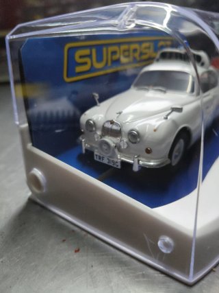 Scalextric Jaguar MkII Police Superslot escala 132