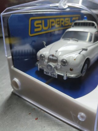 Scalextric Jaguar MkII Police Superslot escala 132