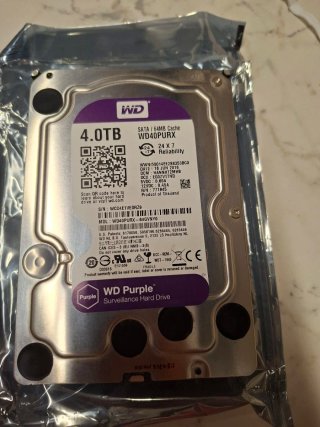 Disco Duro WD Purple 4TB