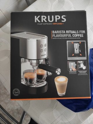 Cafetera Krups Virtuoso+ Bomba Espresso