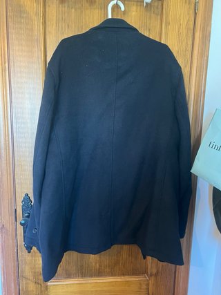 Abrigo paño HOMBRE 3XL AZUL MARINO
