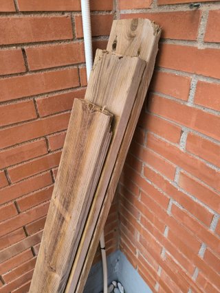 Tableros de madera para mesa rústica