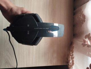 Auriculares Gaming Elite Negros y Azules con RGB