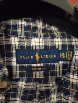 Camisa Ralph Lauren Talla XXL Cuadros