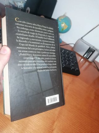 Libro: HARRY POTTER Y EL CÁLIZ DE FUEGO