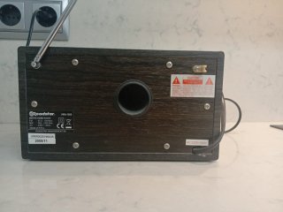 Radio Roadstar Vintage Plata y Marrón