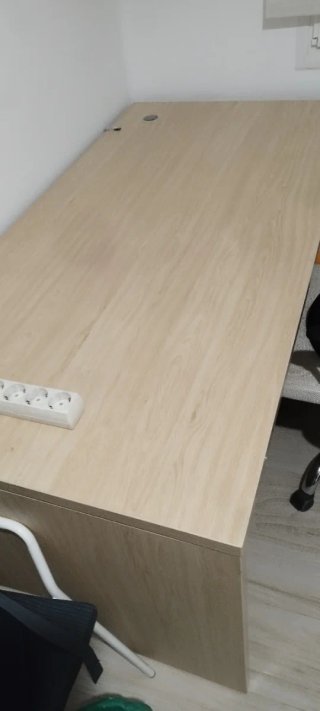 Mesa de madera 77x66 , 160x70