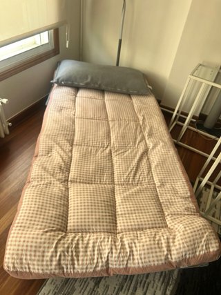 Sofá Cama Individual Gris Nuevo