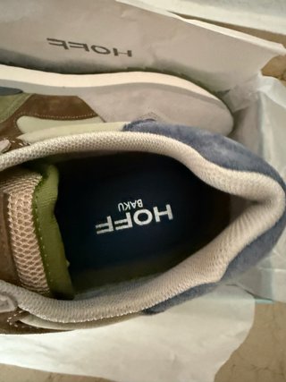 Zapatillas Hoff grises y verdes