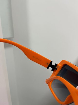 Gafas de Sol Hermes Naranja y Doradas