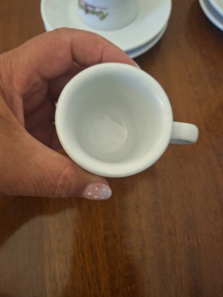 7 Tazzine con piattini Rostkafé