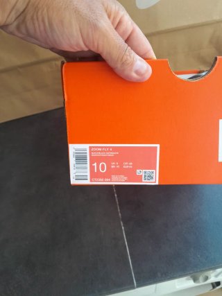 Zapatilla Nike Zoom Fly 4 Negra/Rosa/Morada