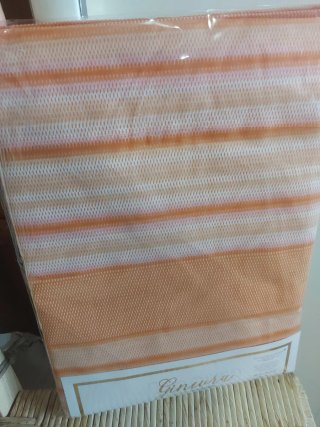Completo Lenzuola Singolo + Trapuntino Arancio