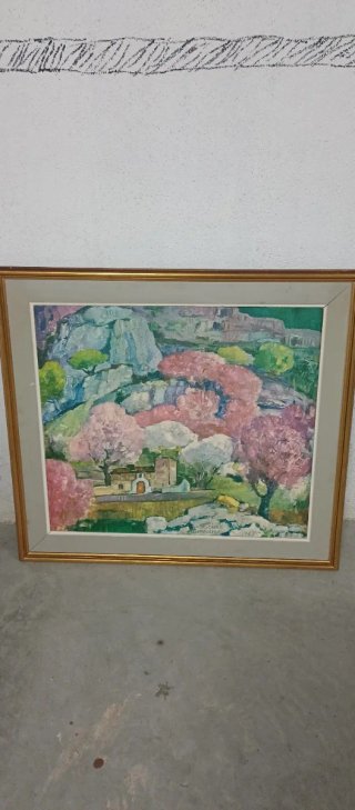 Cuadro Dionís Bennassar Paisaje