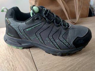 Zapatillas montaña Hi-Tec mujer grises y verdes