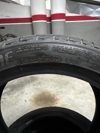 Neumáticos ocasión Bridgestone Turanza 215 45 R17