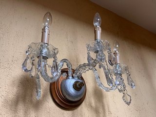 Lampadario in cristallo