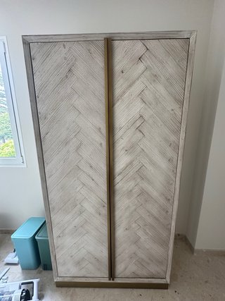Armario Maison du Monde Madera y Metal