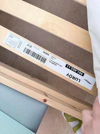 Cama individual 90x200