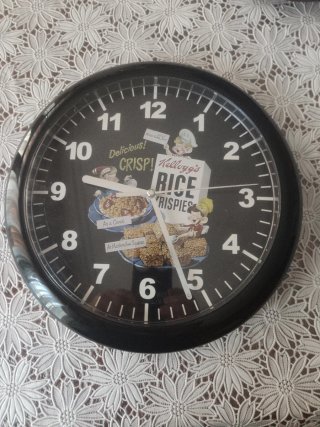 Reloj Kellogg's Rice Krispies Años 90