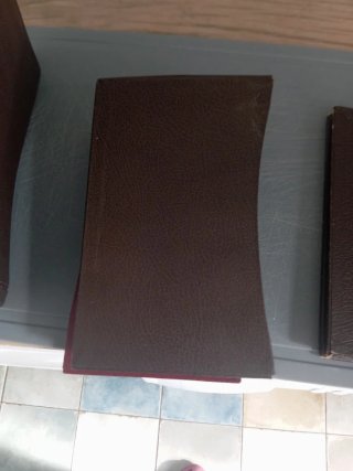 4 fundas para libros antiguas
