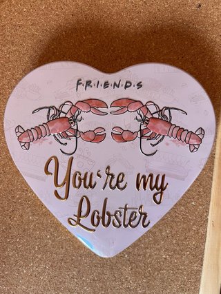 Caja Friends Metálica Corazón You're my Lobster