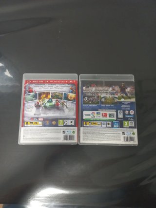 Lote de Juegos PS3 FIFA 14 y LEGO Marvel Super Her