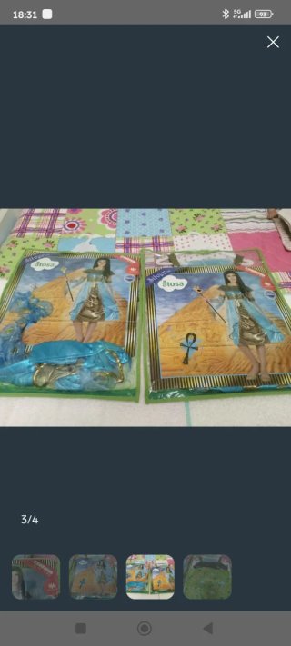 Disfraz egipcia niña ( 3-4 años )