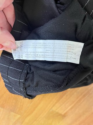 Pantaloni palazzo donna Bershka righe