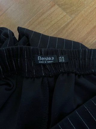 Pantaloni palazzo donna Bershka righe