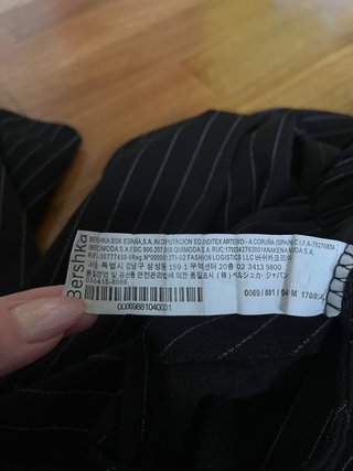 Pantaloni palazzo donna Bershka righe