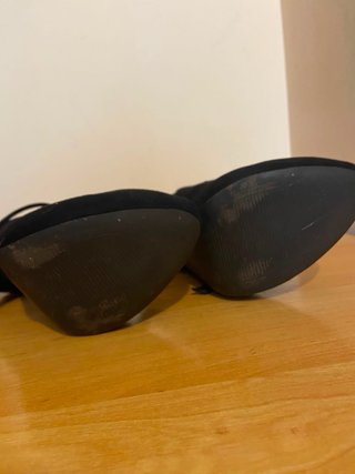 Zapatos de tacón negros con plataforma