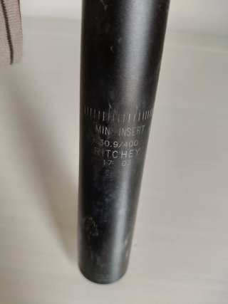 Tija Ritchey Aluminio 30.9mm 400mm