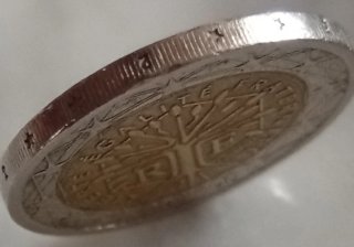 Moneda 2 Euros Francia 2000