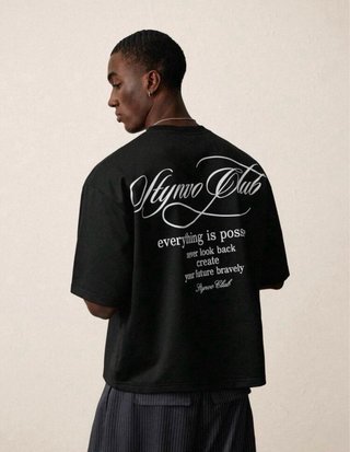 Camiseta Negra Hynvoo Club