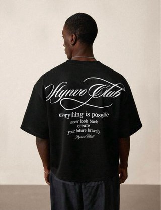Camiseta Negra Hynvoo Club