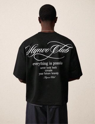 Camiseta Negra Hynvoo Club
