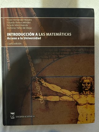 Introducción a las matemáticas. acceso a la Uni...
