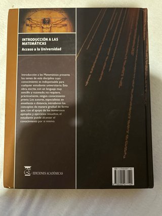 Introducción a las matemáticas. acceso a la Uni...