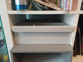 Cassetto per libreria Kallax o armadi.