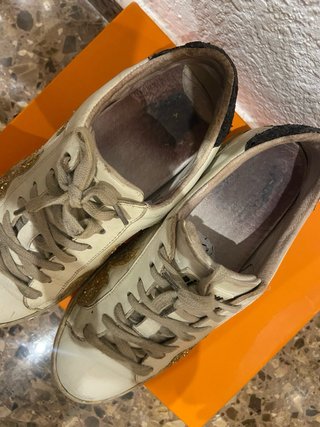 Zapatillas Gamin Glitter Doradas