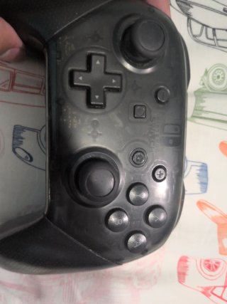 Mando Pro Nintendo Switch Negro