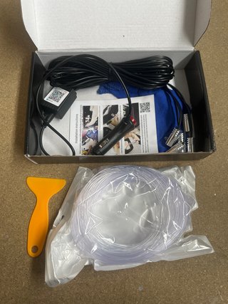 Luz ambiental LED para coche